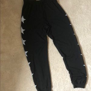Star printed joggers